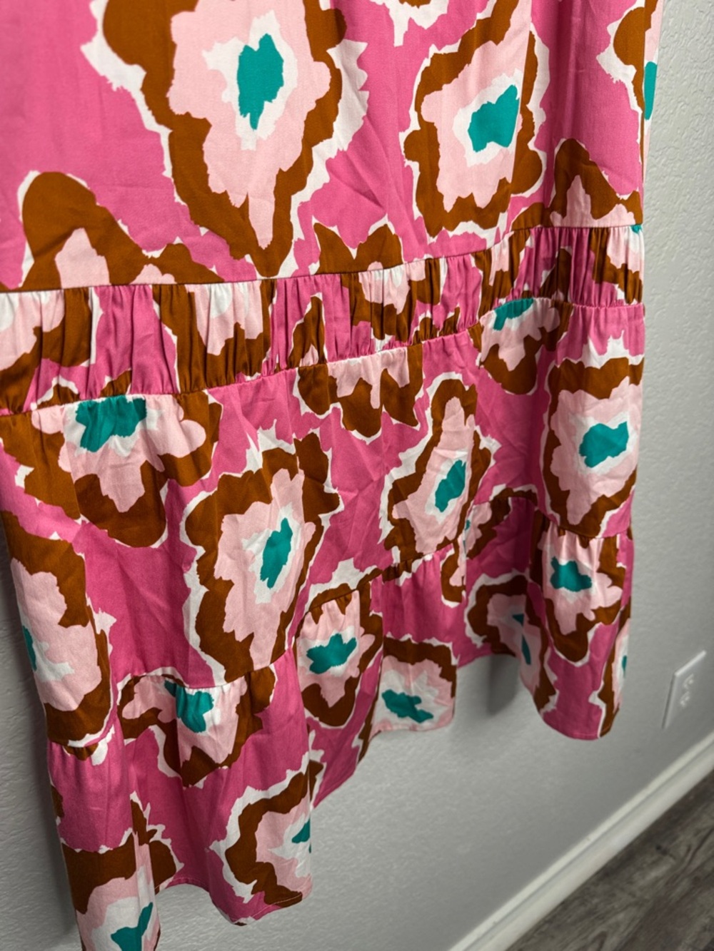 NWT Crosby by Mollie Burch Emerson Midi Dress in Bloom Bloom XS - Picture 5 of 8